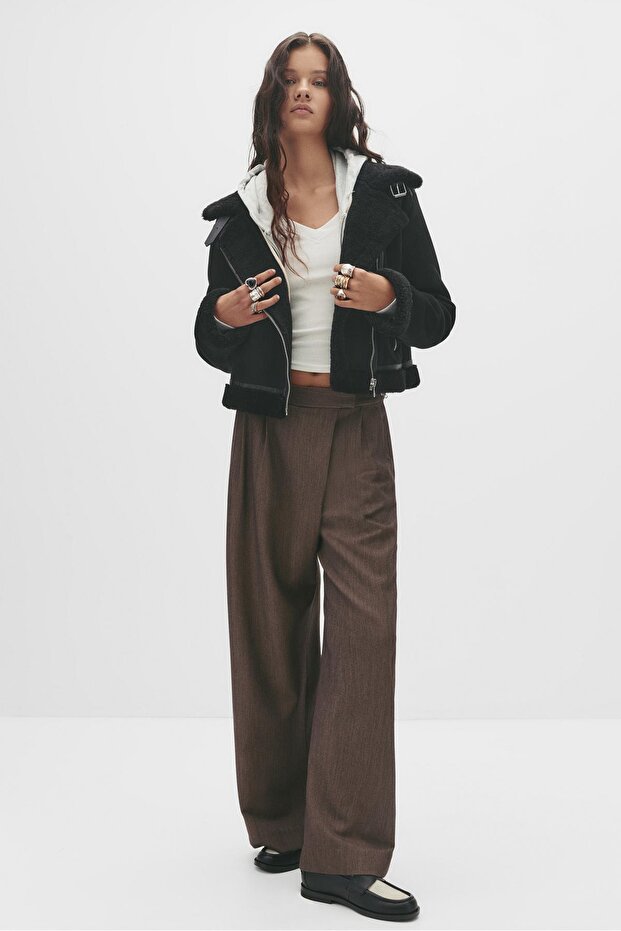 Çift Taraflı Kısa Ceket - 1