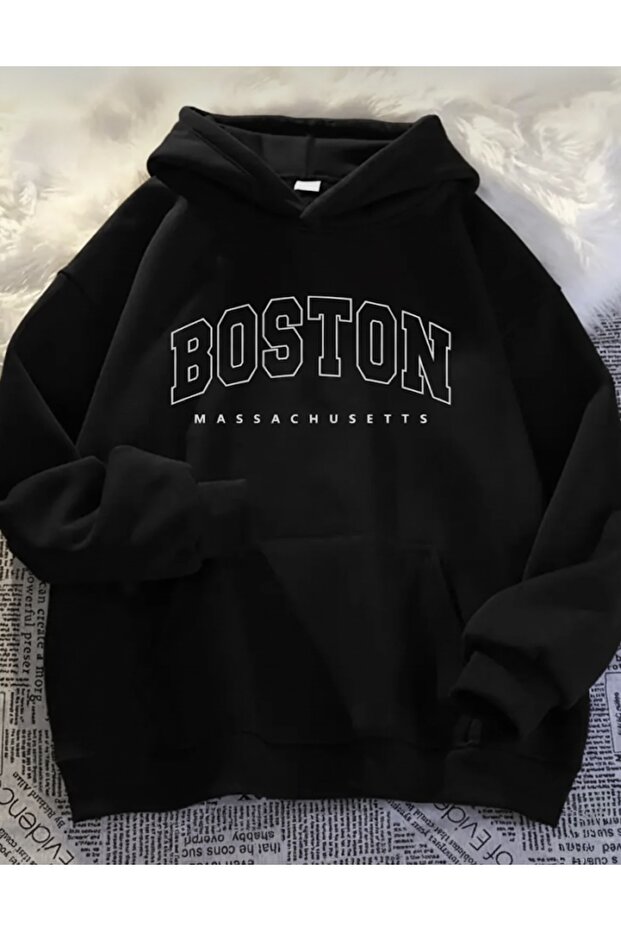 SWEATSHIRT MARE IMPRIMAT BOSTON - 1