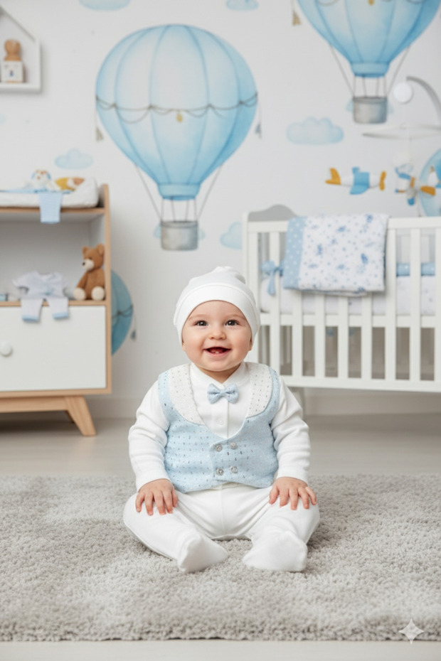 Baby Boy Mevlüt Set Newborn Gift 0-6 Months Circumcision Set