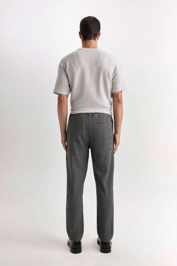 D3704 Tailored Regular Fit Düz Paça Pantolon - 6