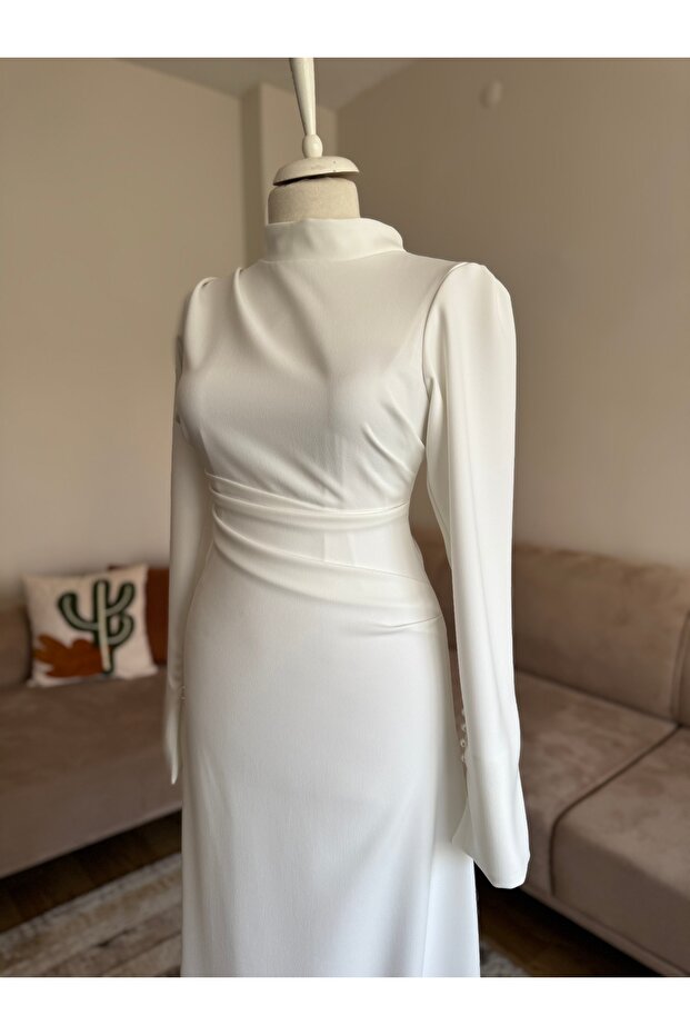 Tesettür Nikah Elbisesi - 6