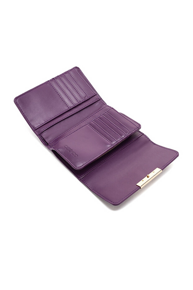 Kadın Mor Cüzdan 000A2D5511CV - 6