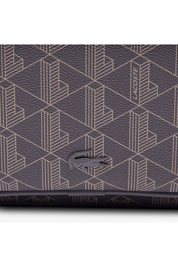 The Blend Erkek Monogram Gri Sırt Çantası - 6