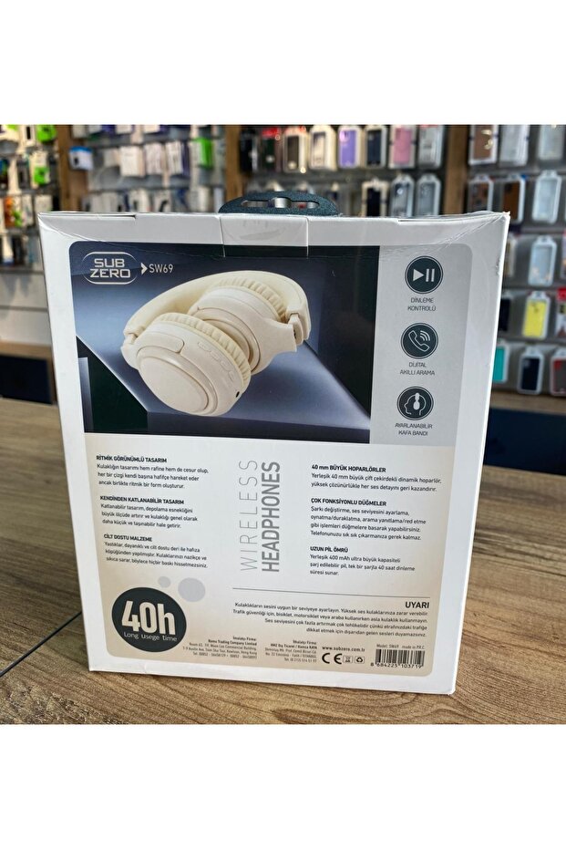 SUBZERO WİRELESS HEADPHONES - 3