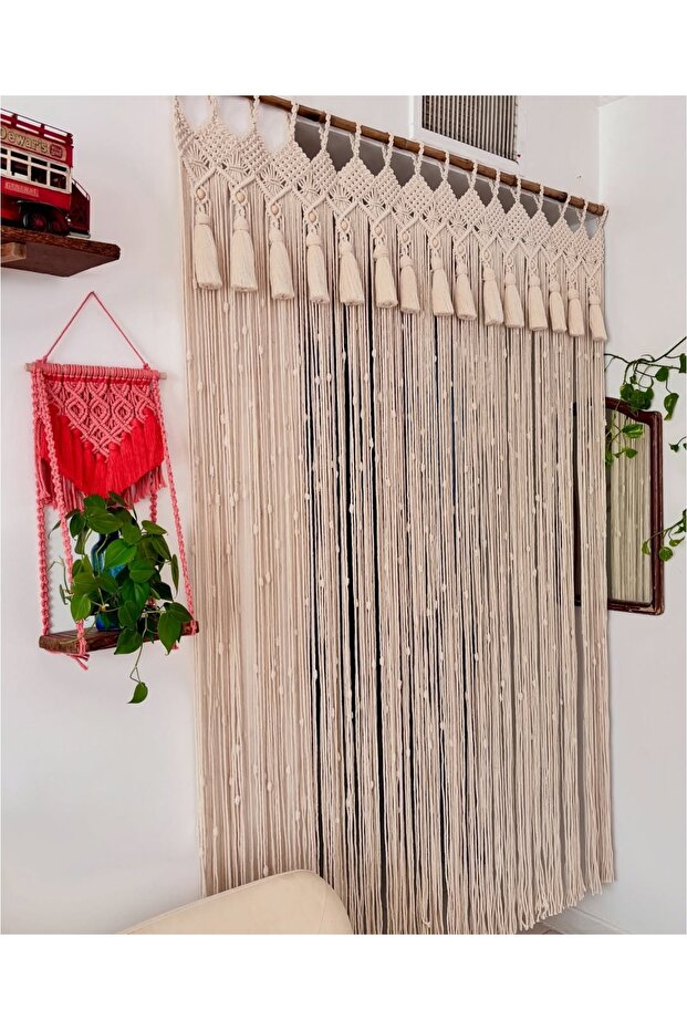 Makrome Cam/Kapı Perdesi - 3