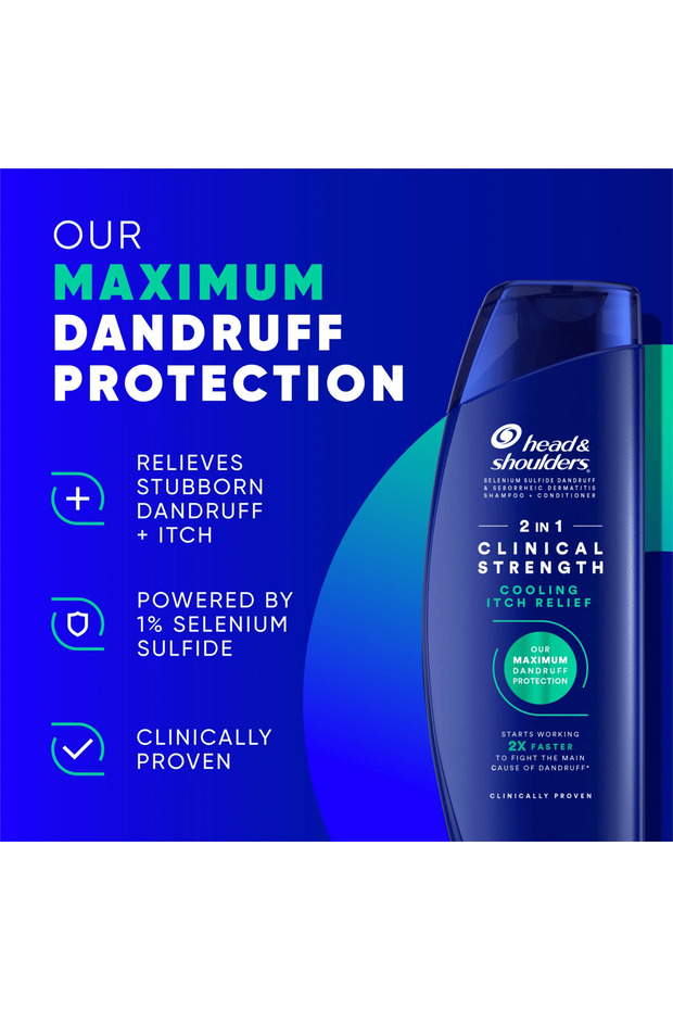 Clinical Strength Intensive Itch Scalp Dandruff Shampoo 400 ml - 3