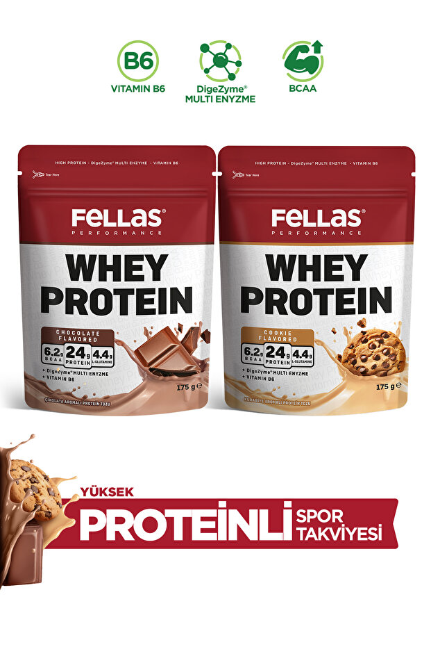 Fellas Whey Protein Tozu 2'li Deneme Paketi (175g x 2)