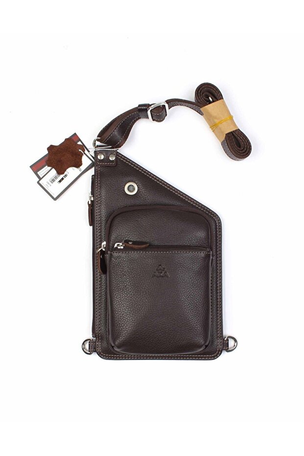 Leather Brown Shoulder Bag 118 4