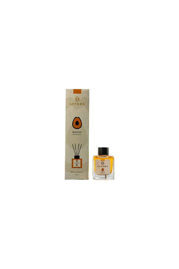 Mango Reed Diffuser, Best Aromatherapy Perfume, Oil & Reed Diffuser Sticks- 100 ml