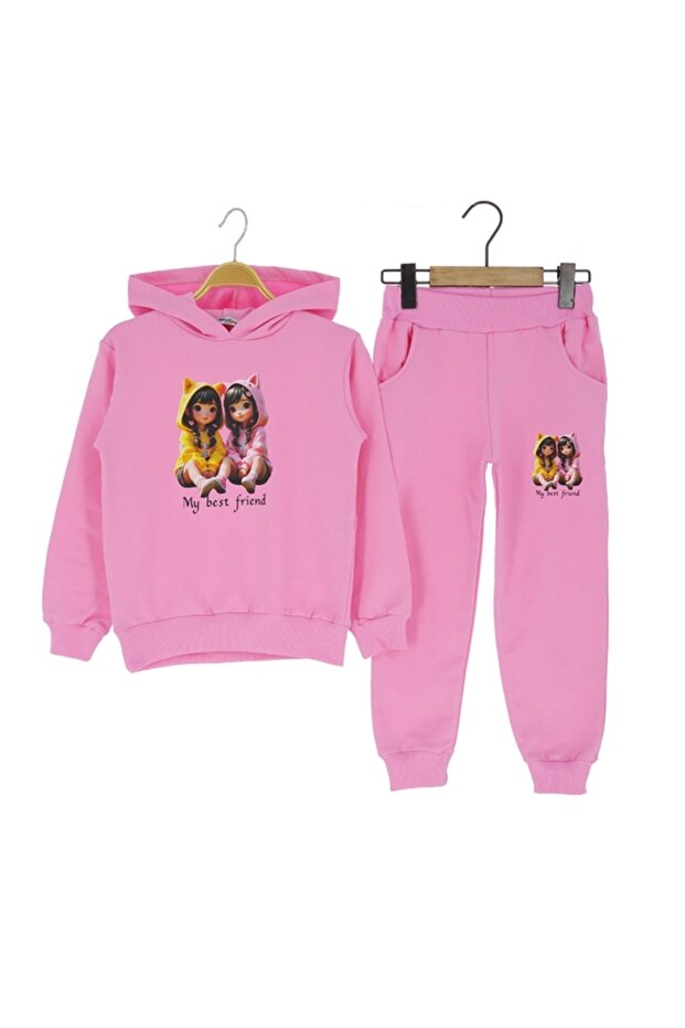 Devojčički set sa kapuljačom - 2