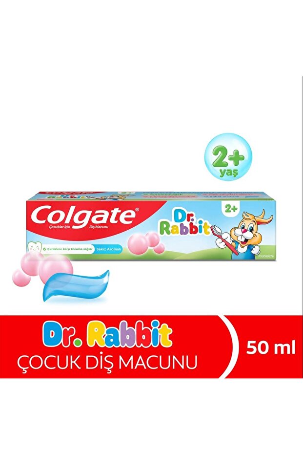Dr.Rabbit Bubblegum Toothpaste 50ml - 1