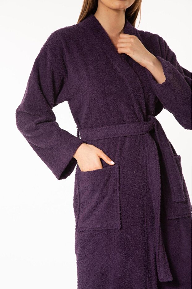 KİMONO YAKA BORNOZ - 4