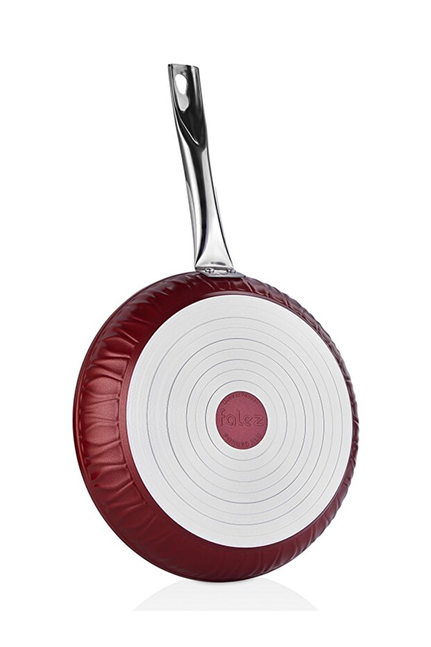 طقم أواني طهي ماركيز جرانيت 7 قطع باللون الأحمر - 6