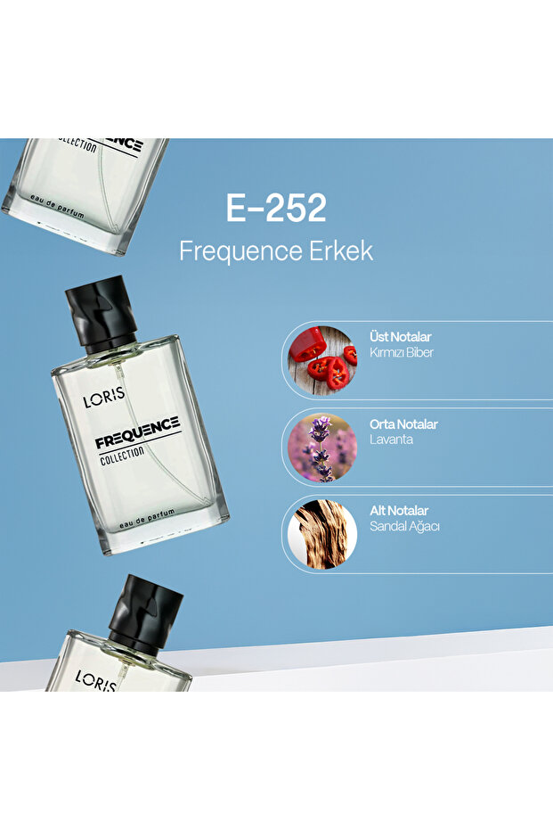 E-252 Frequence Erkek Parfüm 50 Ml - 4