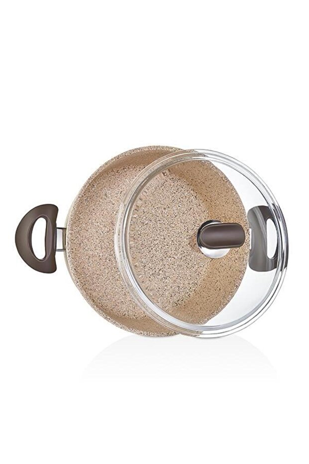 وعاء عميق كريمي 28 سم - 3