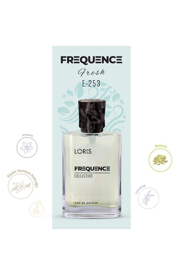E-253 Frequence Erkek Parfüm 50 ML - 5