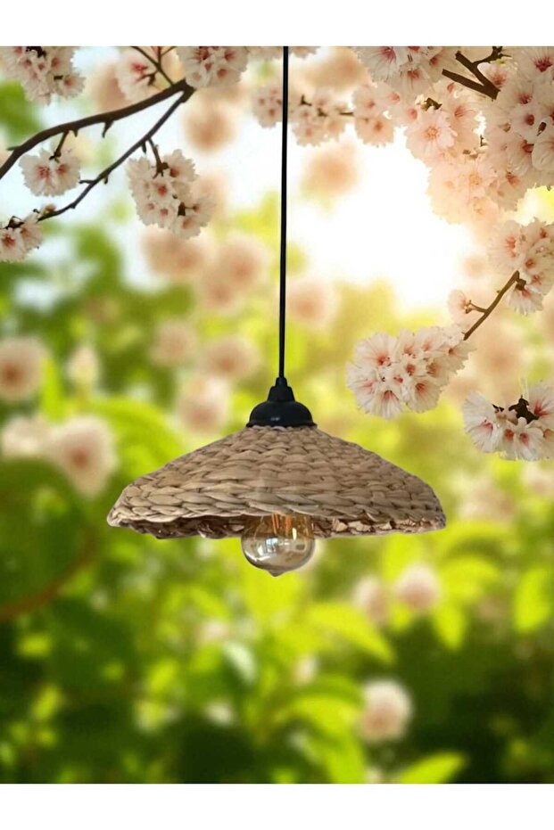 EMMA HASIR AVİZE AYDINLATMA (SADECE HASIR KISMI İLE GÖNDERİLMEKTEDİR) - 7