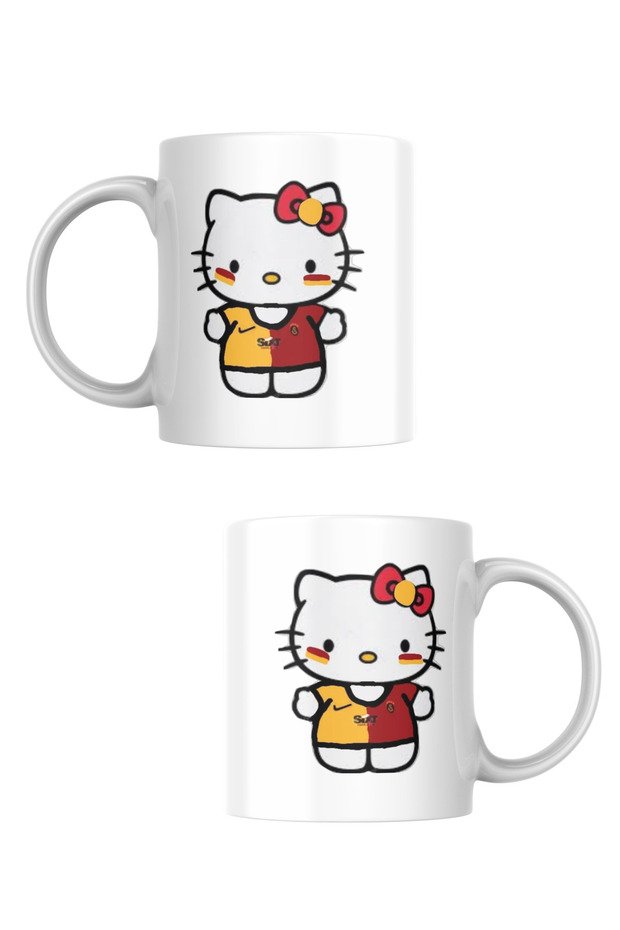 Hello Kitty Taraftar Baskılı Kupa - 1