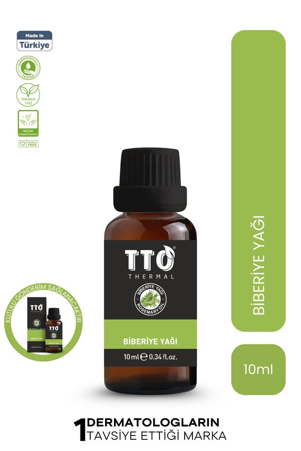 Rosemary Oil – Natural Hair & Skin Care Oil 10 ml – Revitalizing & Anti-Hair Loss