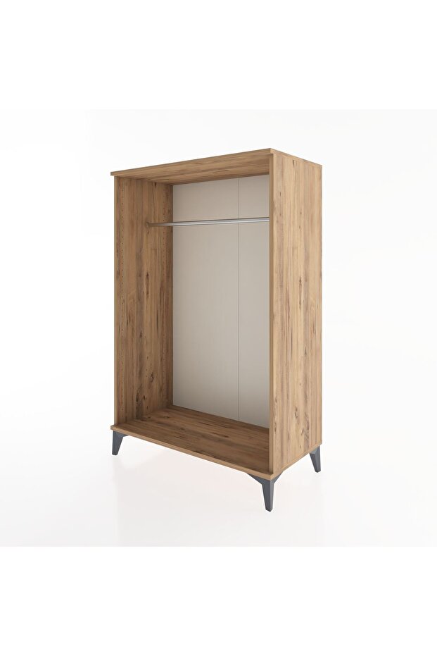 Hyperion Dolap Tek Askılı 88x44x134 Çam-Çam - 3