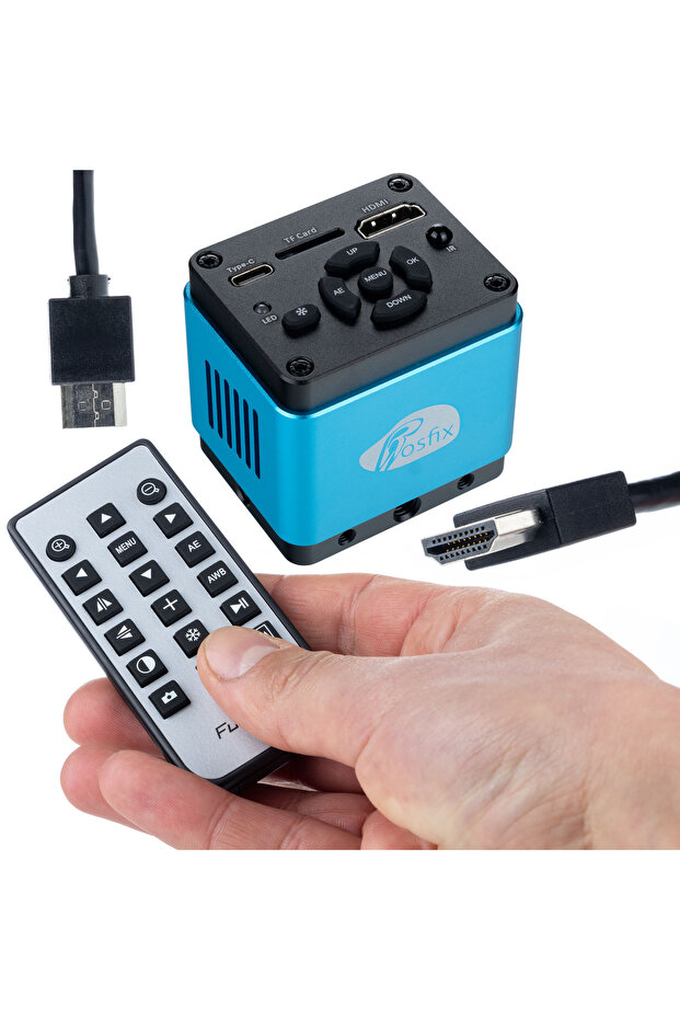 Planets PRO Microscope Camera KMAP-HDMI-USBC | 8.29MP, 4K, C-Mount - 4