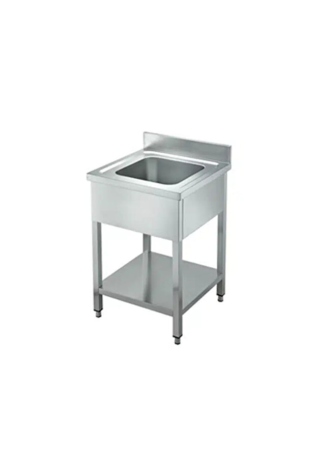 Single Bowl Sink Unit - Stainless Steel