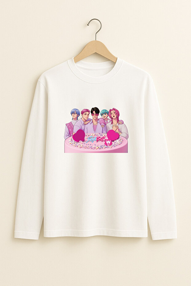 Kpop Demon Hunters Saja Boys Printed Unisex Kids T-Shirt