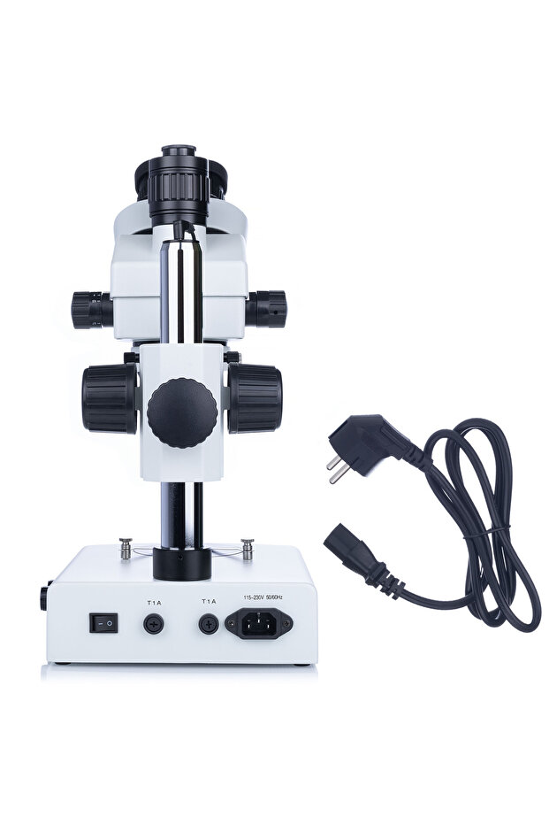 Makemake Pro Trinocular Microscope MSMP-T-PWP | Zoom 7–45x, LED Illumination - 3
