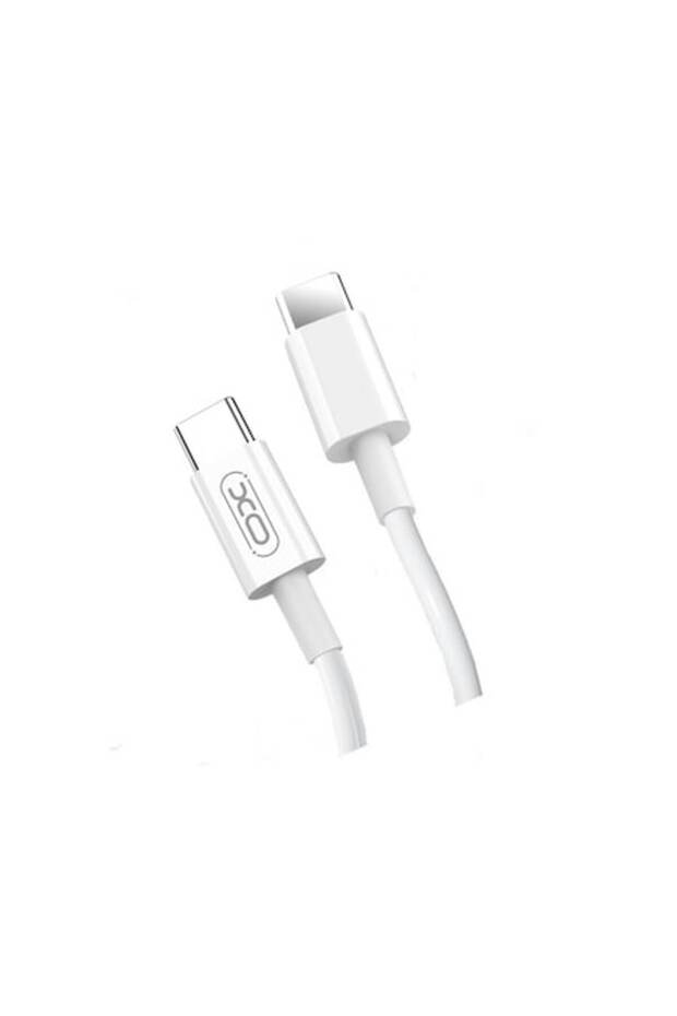 Cablu de date NB 124, 40W, USB Tip-C + USB Tip-C, Alb - 1