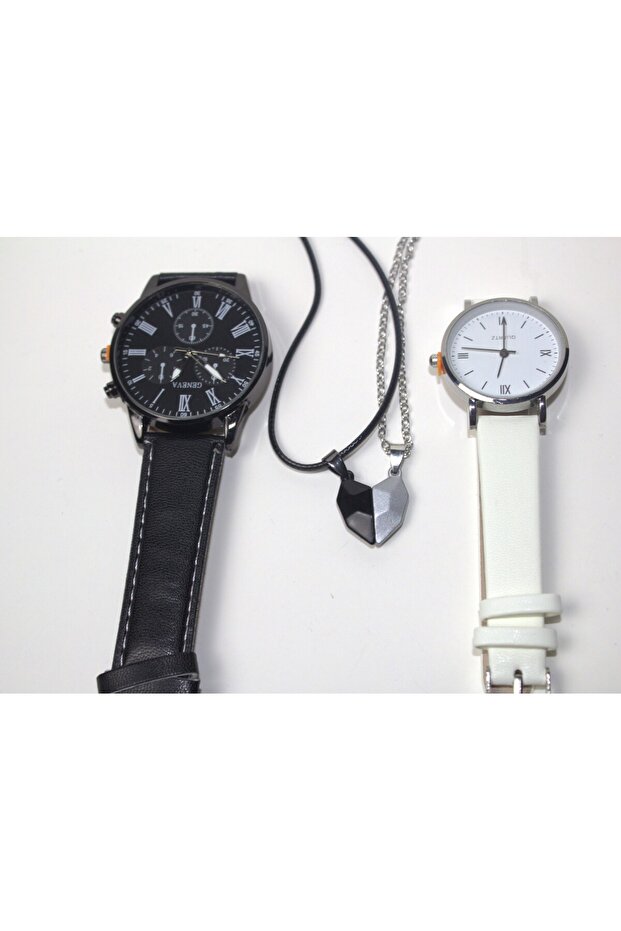 Çift Saati Kolye Hediye - 2