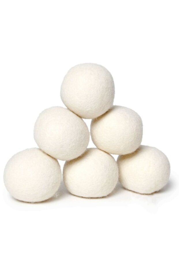 Set 6 Wool Dryer Balls - - 1