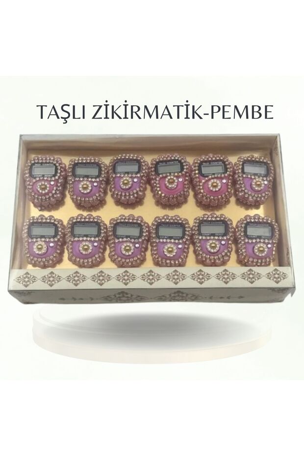 Stone Zikirmatik Prayer Beads for Distribution as Gifts, Zikir Counter, Hajj Umrah Mevlid Digital Rosary