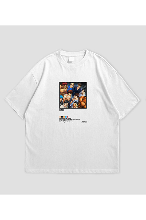 Baki - Anime Unisex Oversized T-Shirt