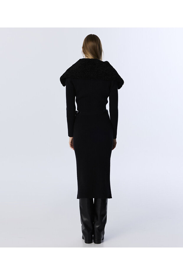 ÇİFT KEMERLİ TRİKO ETEK - 5