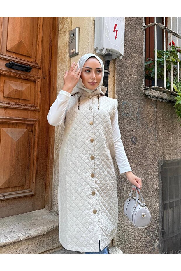 سترة عصرية بنقشة البقلاوة - 1