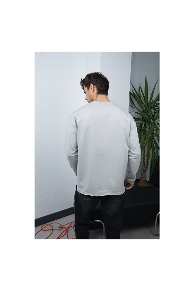 سترة رياضية رجالية كبيرة الحجم بخيطين أساسيين - 4