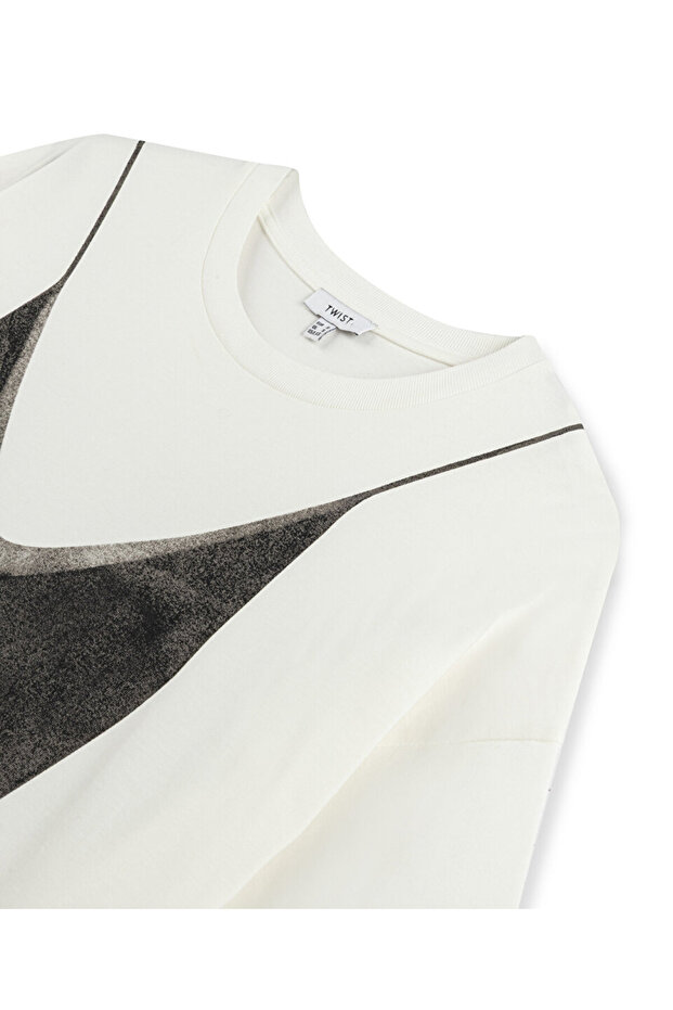 GÖRSEL BASKILI OVERSIZE TİŞÖRT - 4