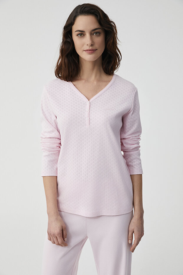 Yumuşak dokulu pijama takımı - 2