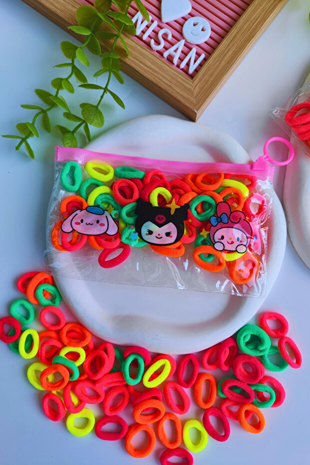 Small Super Elastic Towel Buckle with Transparent Bag