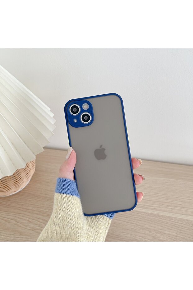 Protective Case Compatible with Apple iPhone 13 Mini Phantom TPU Blue - 2