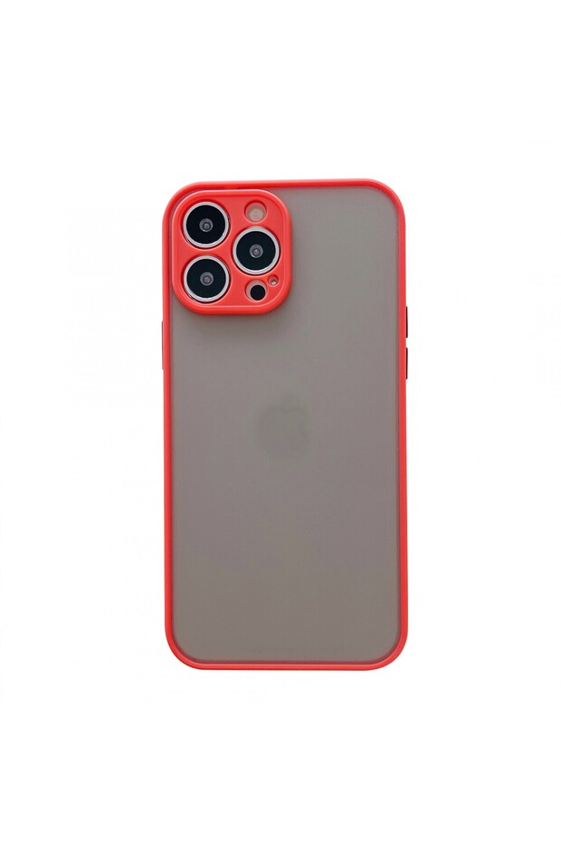 Protective Case Compatible with Apple iPhone 13 Pro Phantom TPU Red - 3