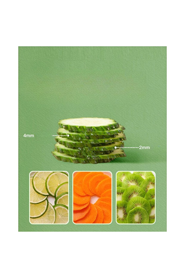 Multifunctional Vegetable Slicer, Flippy, Different Cuts, Kitchen Grater, Vegetable Cutter - 6