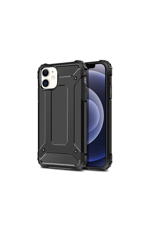 Protective Case for iPhone 13 Pro, Carbon Inserts, Black - 1