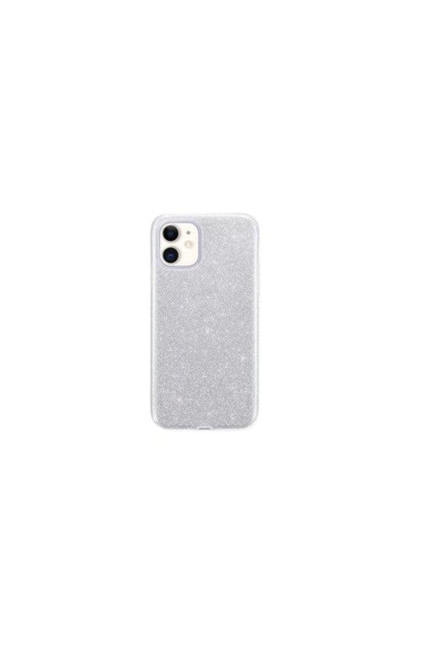 Protective glitter case for iPhone 11 Pro, Silver - 1