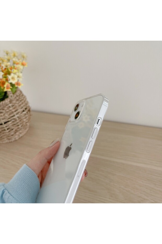 Protective Case Compatible with Apple iPhone 13 Mini TPU Transparent - 4