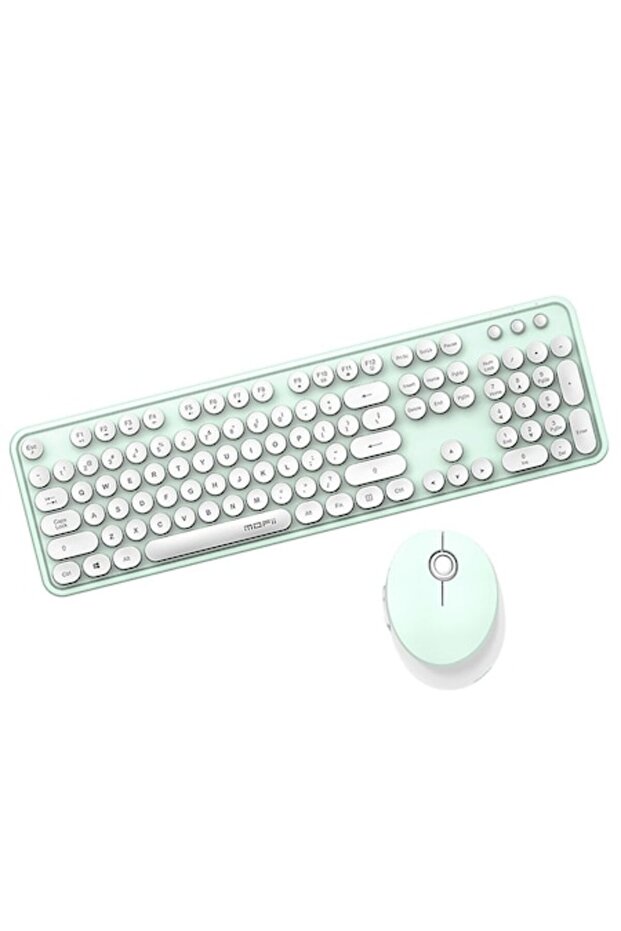 Kit multimedia keyboard and wireless mouse, 2.4 GHz, 1600 DPI, 3 buttons and scroll, Sweet edition, - 1
