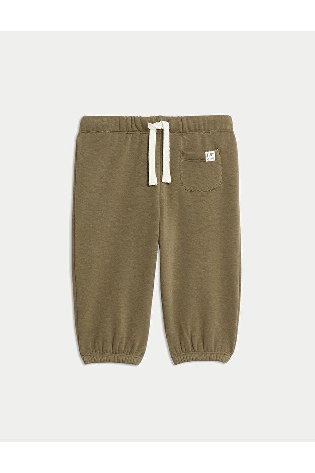 Pamuk Karışımlı Jogger Pantolon (0–3 Yaş) - 1