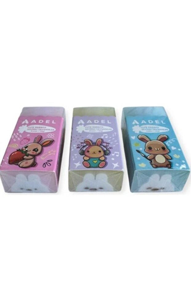 ممحاة على شكل أرنب لطيف - قطعة واحدة - 2