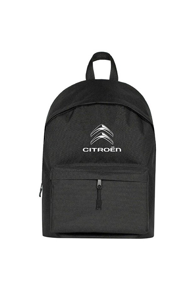 Citroen Logo 2 Backpack Black Color - 1