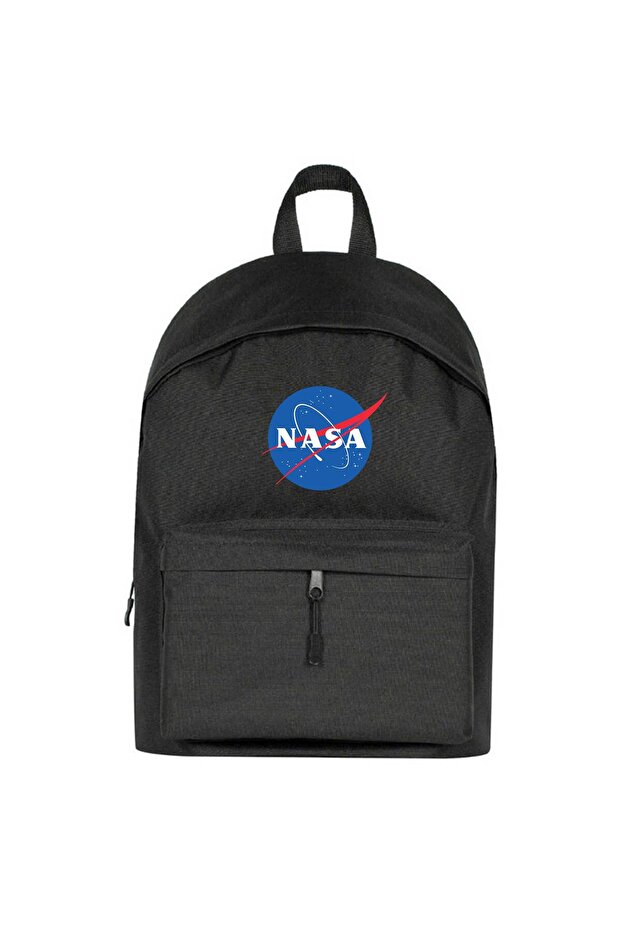 Nasa Logo Backpack Black Color - 1